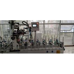 Pur Hot Melt MDF Wood Profile Wrapping Machines for Aluminum/ Wpc /upvc /pvc