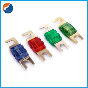 Colorful Automotive Auto Stud Bolt Down Fuse MIDI Fuses 30A-200A Polycarbonate