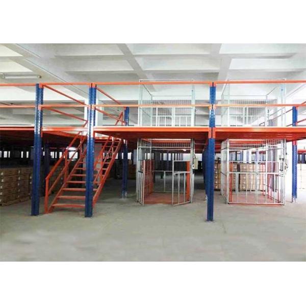 Buy Multi - Tier Industrial Mezzanine Floors Heavy Duty Steel Platform Racking System Floor at wholesale prices