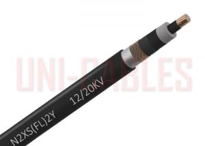 Quality Waterproof Medium Voltage Power Cable Longitudinal Radially N2XS FL 2Y XLPE for sale