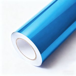 Quality PVC Mercury Wrap Customized Gloss Light Blue Vinyl Wrap HYH1116 for sale