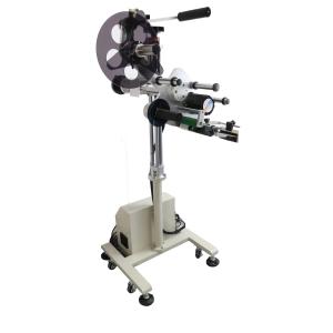 accuracy Plastic Adhesive Two Side Manual Pasting Automatic Flat Labeling