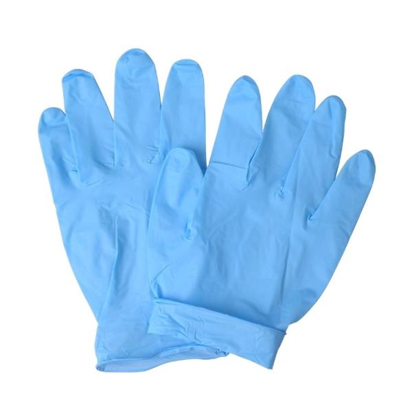 Buy Non Sterile 100pcs / Box Nitrile And Latex Gloves Disposable at wholesale prices