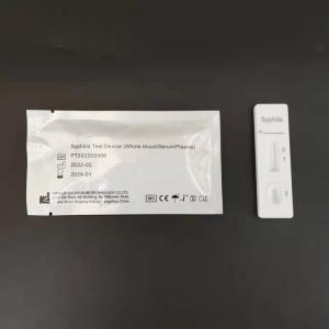 Diagnosis Of Syphilis With SYP Rapid Test Cassette SYP-W21