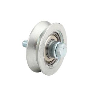 Two Bearings U Groove Sliding Gate Wheel For Swing Gate