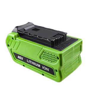 40V 5Ah Lithium Ion Battery Replacement For Greenworks 29472 29462 G-MAX