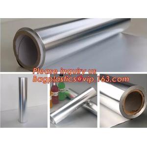 Household Aluminum Foil Rolls Packed Corrugated Box With Plastic Tray Embossed