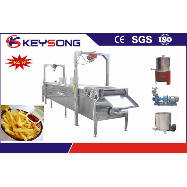 Buy Stainless Steel 304 Potato Chips Making Machine Semi - Automatic 380v 38kw 100 - 200kg / H at wholesale prices