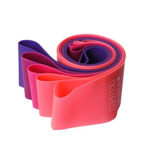 China 5pcs 18.5cm Natural Latex Resistance Bands Pastel on sale