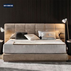 High Density Foam Luxury Queen Bed Italian Luxury Bedroom Set Furniture King