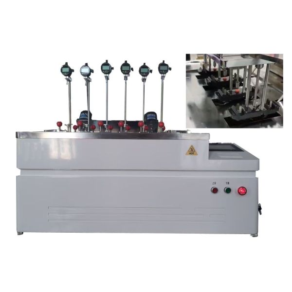 Buy 6 Stations Outlet Computer Control Plastics HDT Vicat Softening Temperature Point Tester for High Reliability and Security at wholesale prices