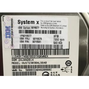 90Y8579 90Y8577 IBM Hard Disk 90Y8578 3T 7.2K SAS 3.5 Inch For X3650M4