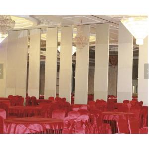 Classroom Movable Partitions Aluminium Folding Doors With Natural Timber