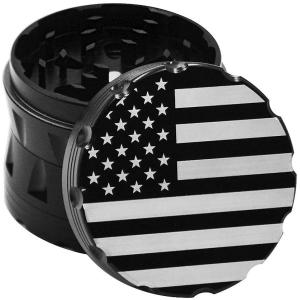 Pollen Catcher Aluminum 2.5 Inch 4 Piece Herb Grinder