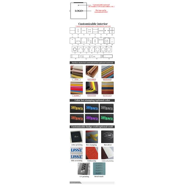 Green Microfiber Leather Jewelry Storage Box for Pearl Necklace 20*23*5cm Hanhong Custom