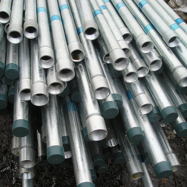 Buy galvanized steel pipe BS1387-1985 with thread at wholesale prices