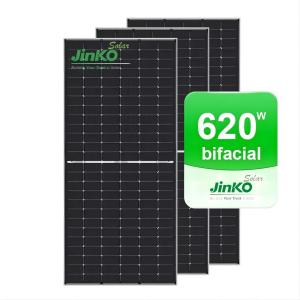 JINKO Tiger Neo N-type 78HL4-BDV 615-635 Watt Bifacial Solar Panels Dual Glass