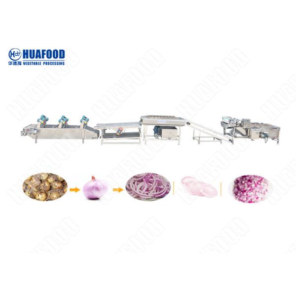 500kg / H AutomaticFruit And Vegetable Processing Line Fruit And Vegetable