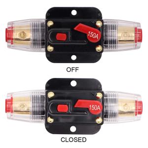 IP67 24V 150 Amp Automotive Circuit Breakers With Overload Protection