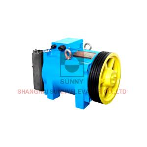 20 Poles DC 110V 320mm Sheave Elevator Lift Traction Machine Motor