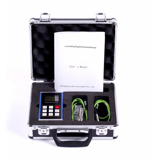 Leeb232 0.1μM Resolution Coating Thickness Gauge Changeable Fe NFe Probe