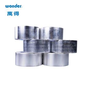 Sealing Aluminum Foil Waterproof Tape , Silver Self Adhesive Aluminium Tape