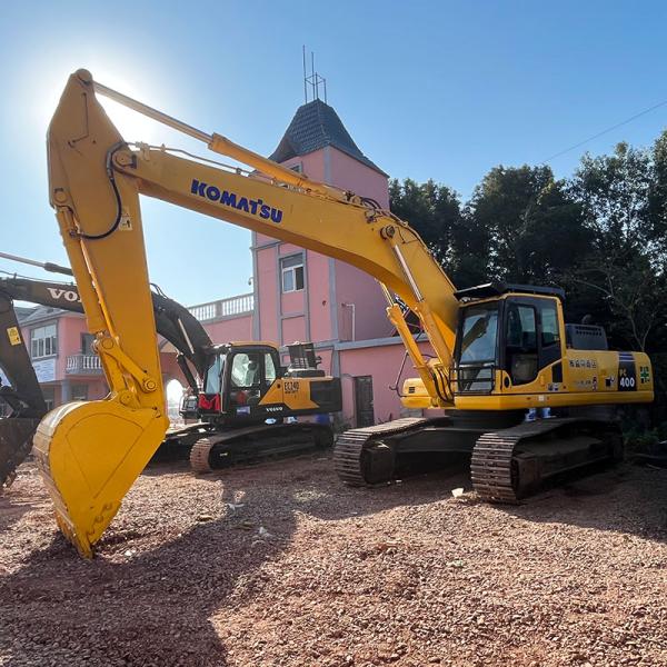 Used Hydraulic Crawler Excavator Earth Excavating Equipment 40Ton Komatsu PC400-8