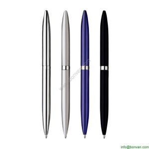 China High quality no clip metal pen, without clip metal ball pen on sale