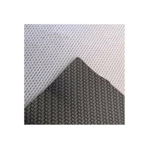 Wear Resisting Pvc Weave Pattern Tear Resistance Artificial Synthetic Leather