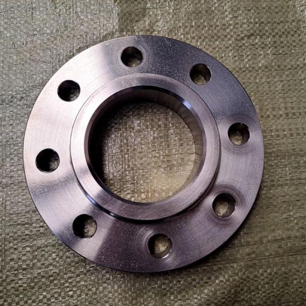 Buy Gr1 CNC Titanium Flat Welding Flange PN0.25 To 32Mpa For Connect Pipes at wholesale prices
