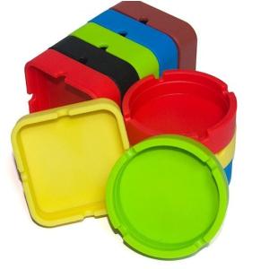 ODM Shatter Resistant Silicone Ashtray For Household Living Room