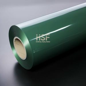 China 80uM Opaque Green PE Polyethylene Silicone Coated Release Film on sale