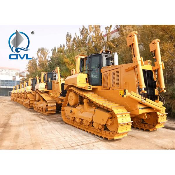 Buy New Yellow Shantui Hydraulic Bulldozer Cummins Engine 0.077Mpa SD22 Construction Machinery at wholesale prices