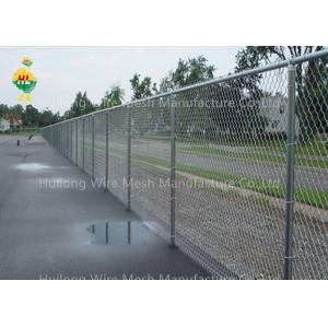 Quality 5 Ft High Link Mesh Fencing Galvanized 2-1/4&quot; X 11-1/2 Ga 50 Ft Roll for sale