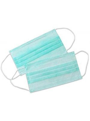 Buy Three Layers Disposable Medical Mouth Mask Latex Free Environmental Friendly at wholesale prices