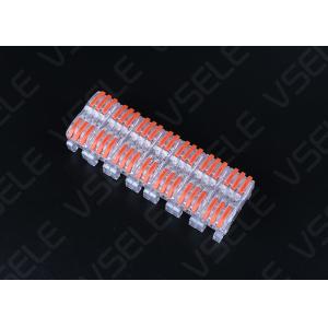 Crimp Connection 20 Pins Screwless Din Rail Wire Terminals