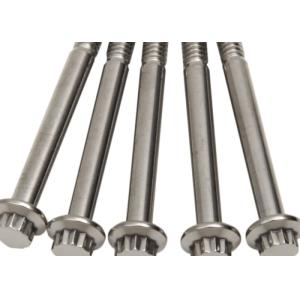 INCH Measurement System Metal Bolt with Polished Finish Silver/Customized