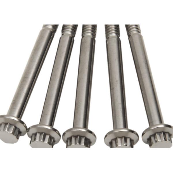 Buy INCH Measurement System Metal Bolt with Polished Finish Silver/Customized at wholesale prices