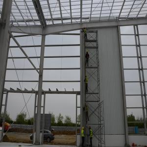 Pre Engineered Steel Frame Building Construction Sustainable Eco Friendly