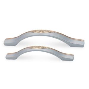 Zinc Alloy Kitchen Cabinet And Drawer Handles European Style 128/160mm