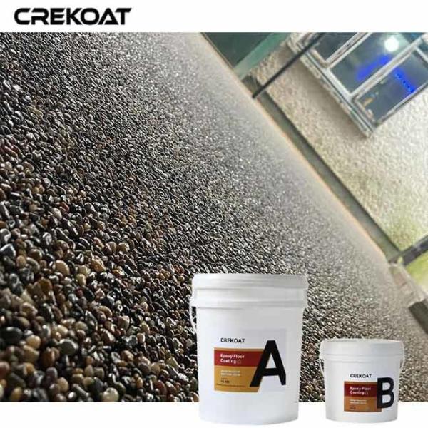 Buy Slip-Resistant Pebble Stone Epoxy Resilient Against Heavy Foot Traffic at wholesale prices