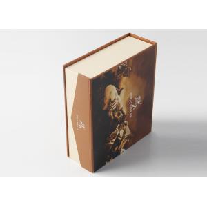 Magnetic Closure Printed Packaging Boxes Art Paper WIth Giltter Glossy
