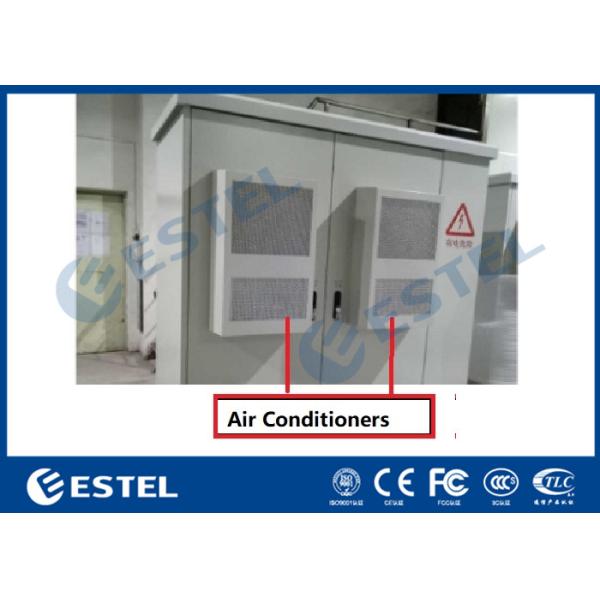 Telecommunication Rack Outdoor Network Enclosure Two Compartment CE Certificated