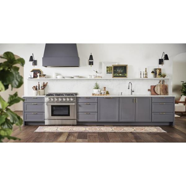 Drawer Slide Accessories Customization White Lacquer Shaker Style Kitchen Cabinets