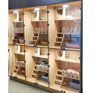 Customized Multilayer Luxury Solid Wood Cat Villa Multifunction Durable