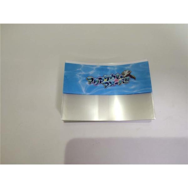 Buy Lightweight Shrink Pack Labels Clear Non Toxic Good Puncture Resistance at wholesale prices