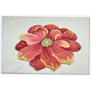 Beautiful Blooming Flowers Handtufted Acrylic Carpet and Rug
