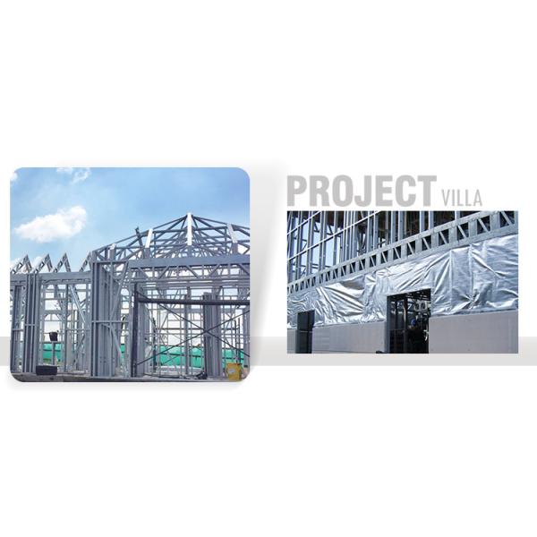 Prefabricated Light Gauge Steel Truss 300 Sq Meter Luxury Villa Built with Aus Standards