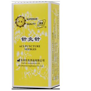 500pcs HUANQIU Disposable Acupuncture Needles Stainless Steel Handle