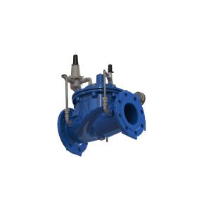 SS304 Seat GGG50 Water Pressure Regulator Valve Epoxy Coating